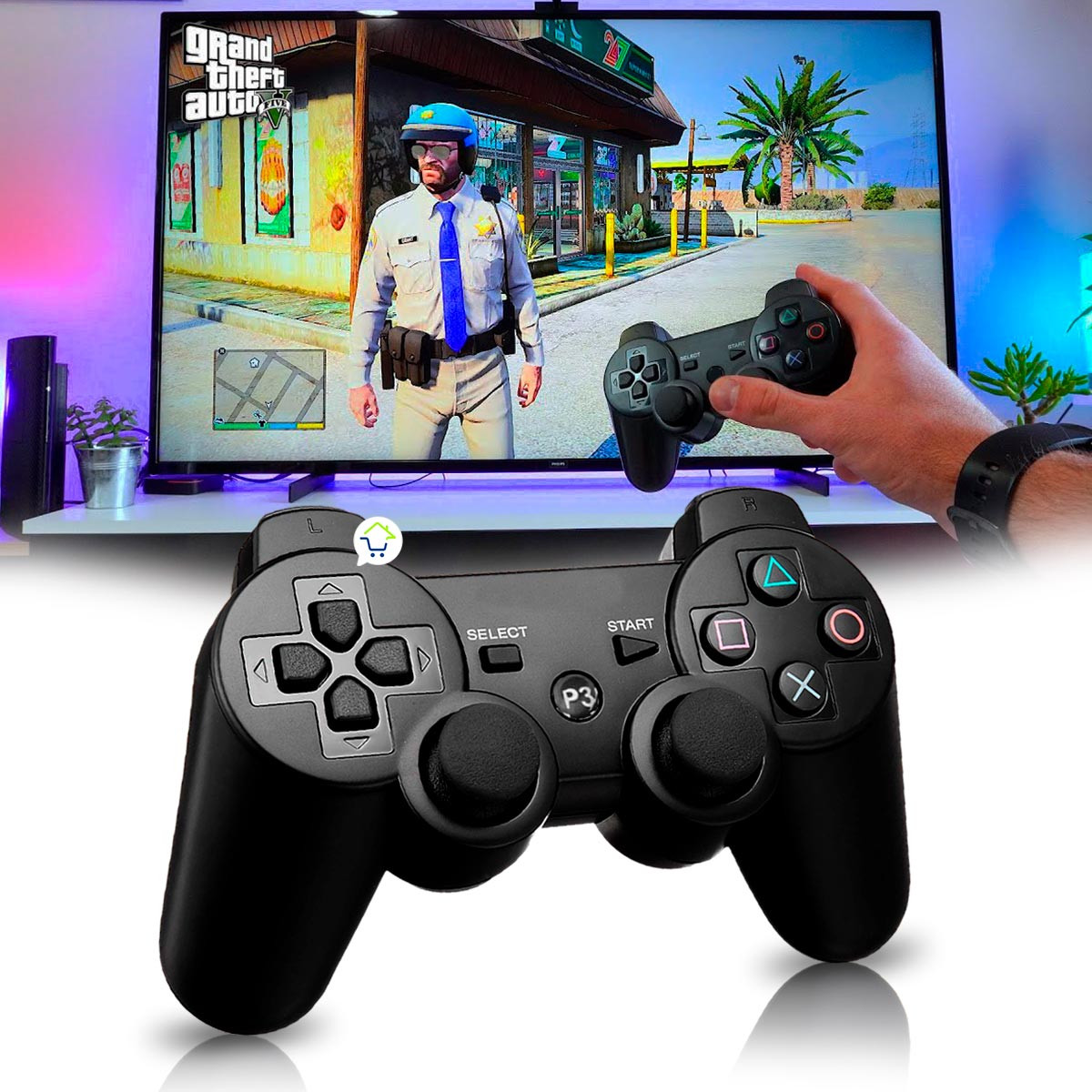 Control Inalambrico Joystick CIPS3