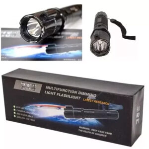 Linterna taser eléctrica recargable