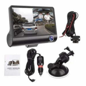 Video Camara Dvr Para Carro 3 Lentes Fro
