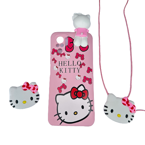 FUNDA ESTUCHE NOTE 10S 10 HELLO KITTY - Imagen 2