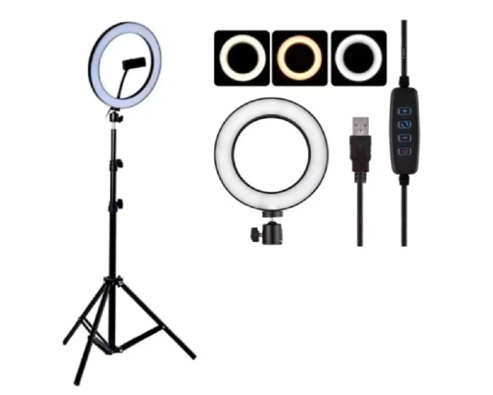 Aro De Luz Led 26cm Tripode DROPI CUP