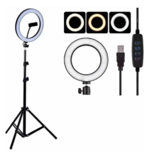 Aro De Luz Led 30cm Tripode