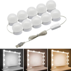 Luces LED Con 10 Bombillas - Extensión L