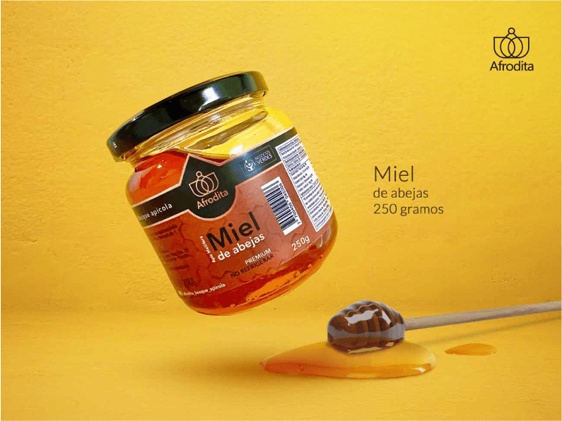 Miel Afrodita multifloral 250g
