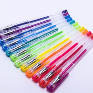 Lapiceros En Gel Escarchado