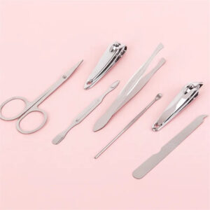 Kit viajero para manicure 7 piezas