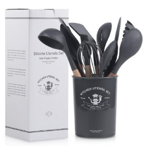 Set utensilios silicona sin publicidad