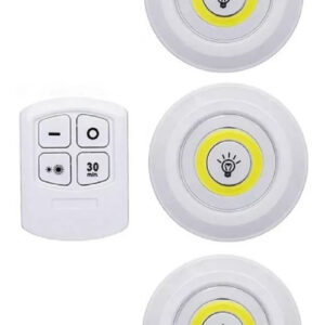 Luz Led x 3 unidades con control