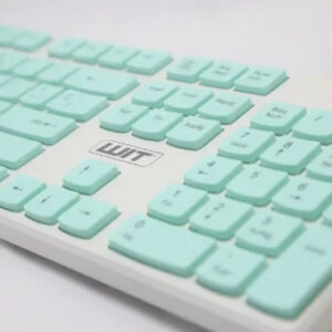 TECLADO PLANO ALAMBRICO TU-320 WIT