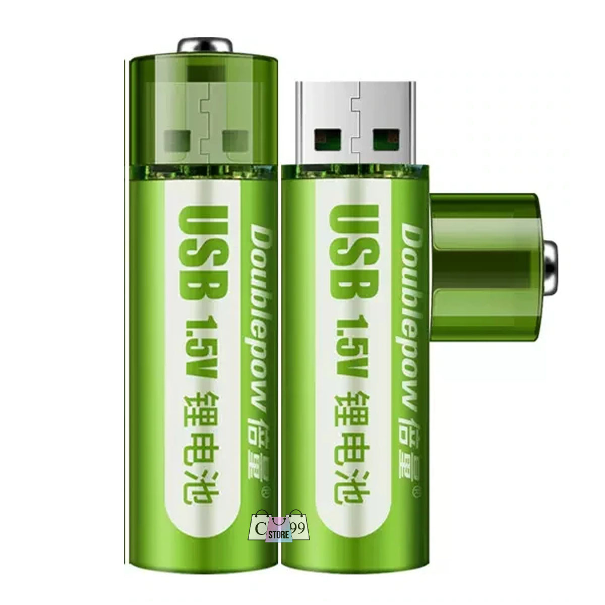 Pilas Doble Aa Recargables Tipos Usb