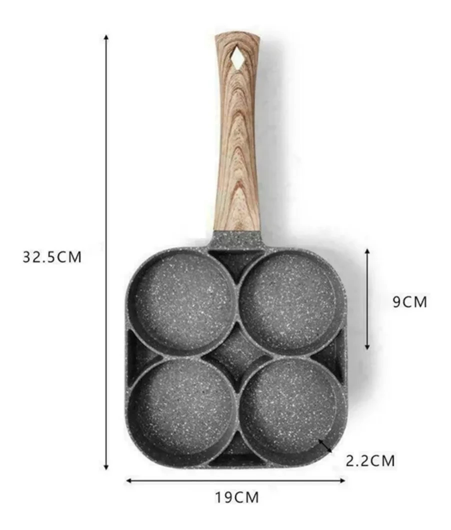 SARTEN DE 4 PUESTOS
