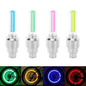 LUZ LED DE COLORES PARA VÁLVULA DE BICI