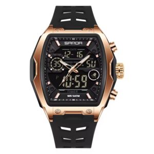 Reloj Original Sanda 6235 BronceNegro
