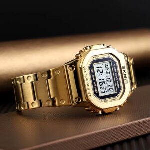Reloj Skmei 1456 Tipo Casio - Dorado