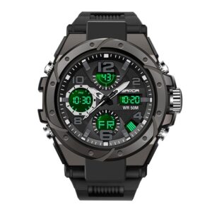 Reloj original Sanda 6008 Sumergible neg