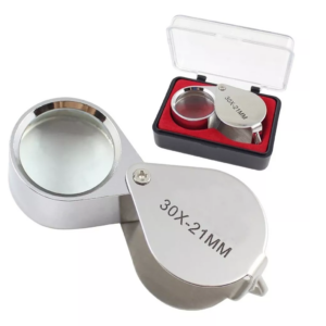 Lupa Mini Joyero Portable 30x21 mm ⚡