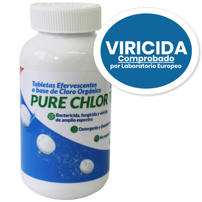 PURE CHLOR TABS X40UND