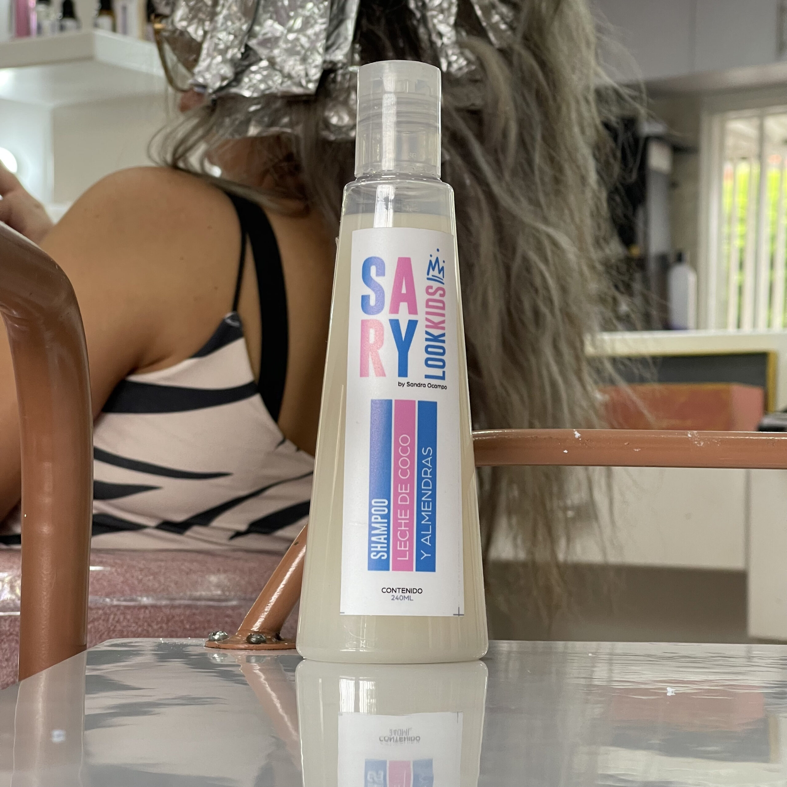 shampoo leche de coco yalmendras - Imagen 2