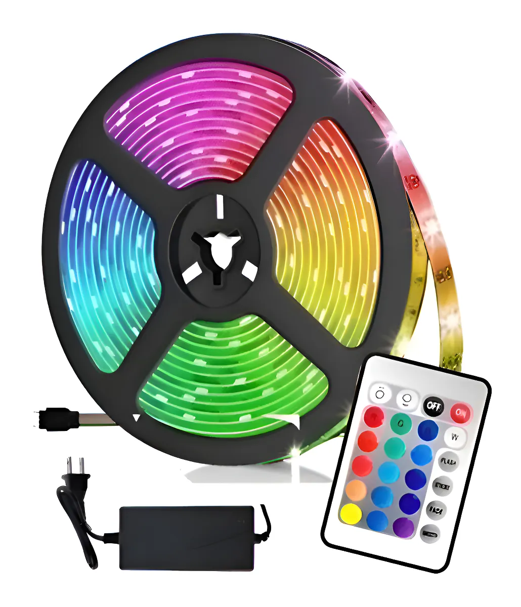Cinta Multicolor Led Luces Luz 10Mts - Imagen 2