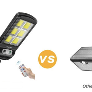 Lampara Solar Con Sensor x 3und