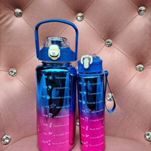 Termo 2x1 Metalizado Azul Fucsia