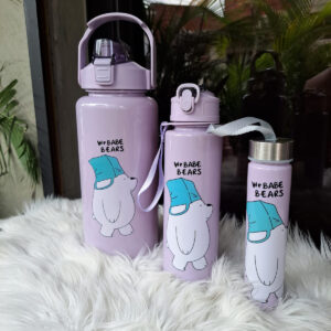 Termo 3x1 morado osos escandalosos