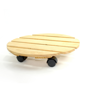 Base para matera movible con llantas