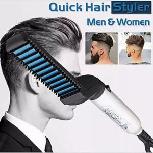 Plancha Cepillo Para Hombre Alisa Y Pein