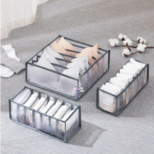 Caja Organizador De Ropa Kit x 3