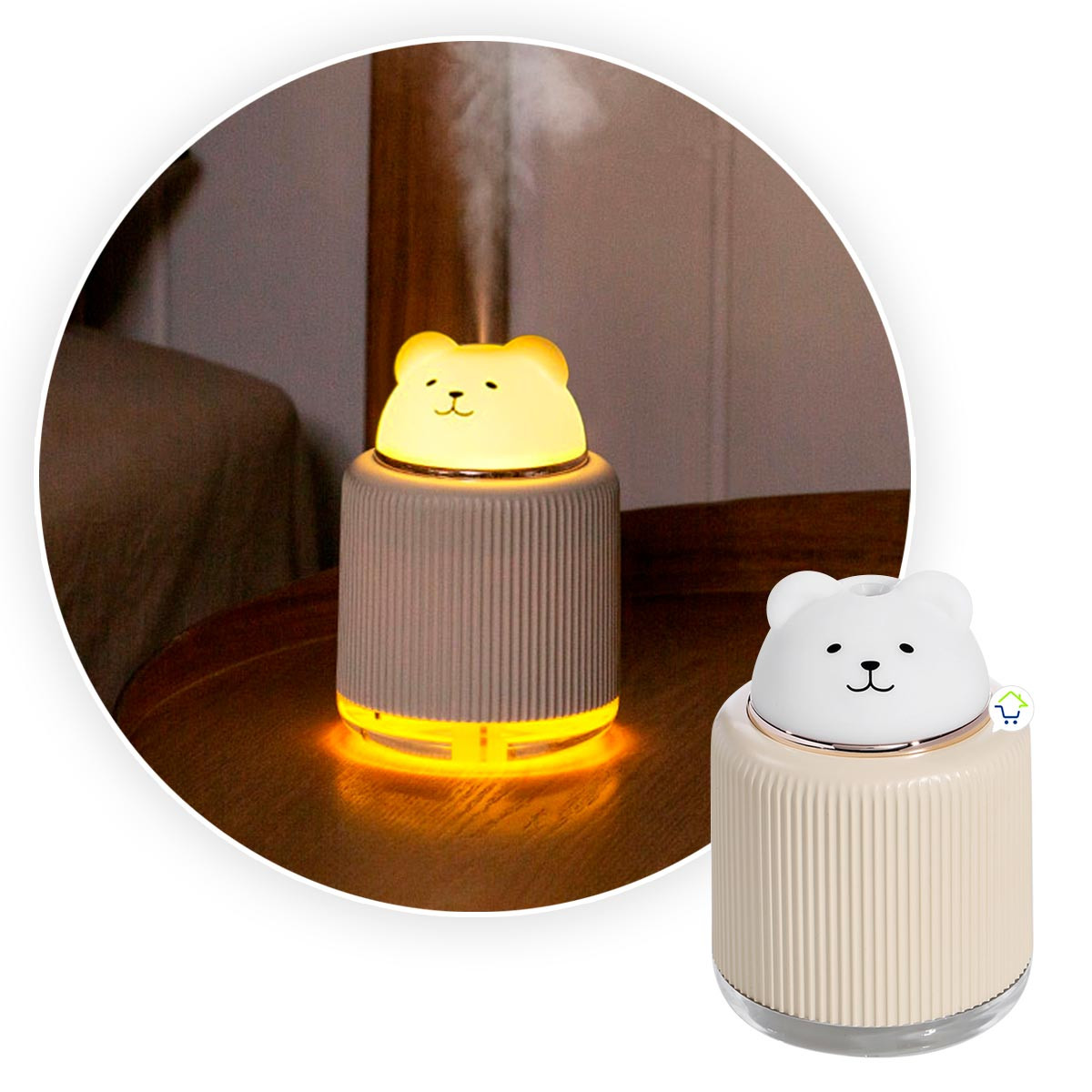 Mini Humidificador USB Animales JSQ068 - Imagen 2