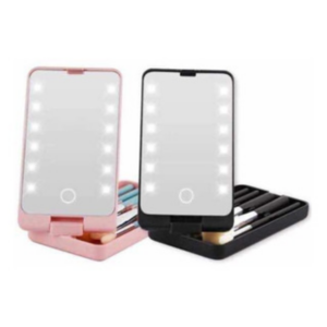 spejo de maquillaje con luz Led