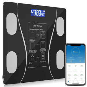 Bascula Inteligente Bluetooth vidrio