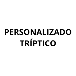 PERSONALIZADO TRIPTICO
