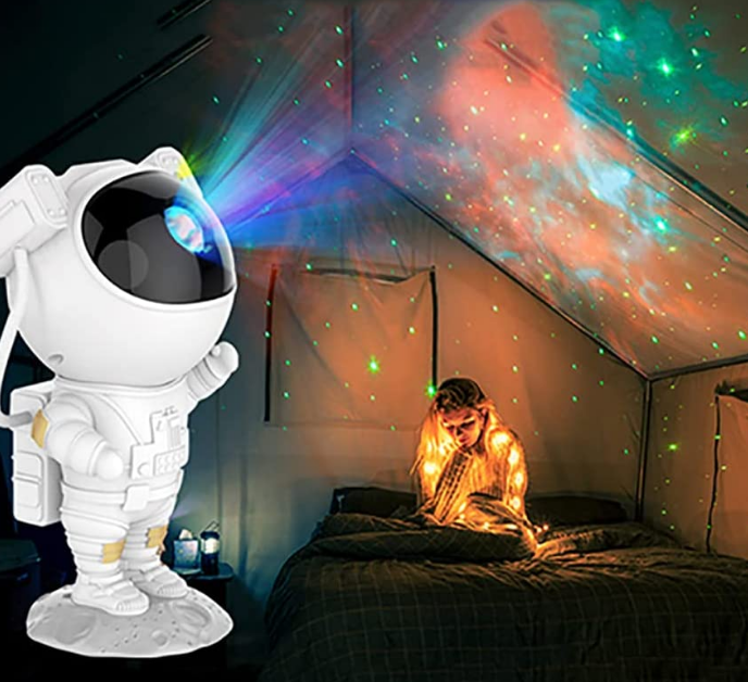 Proyector Astronauta con Parlante BTH