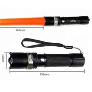 Linterna Swat 818 Táctica Led Recargable