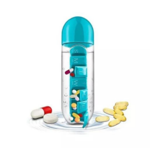 Botilito Termo Con Pastillero Semanal Po