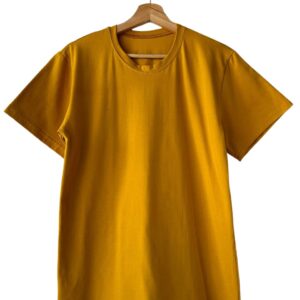 CAMISETA HOMBRE MOSTAZA M
