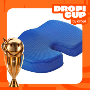 Almohada Espuma Funda Coxis Dropi Cup