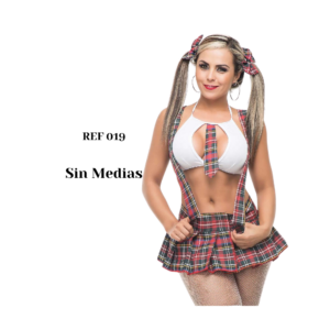 Traje Sensual y Erotica de Colegiala