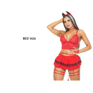 Traje Sensual y Erotica de Diabla
