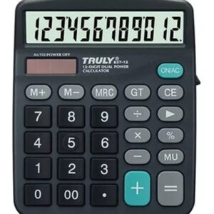 Calculadora Truly De Escritorio 837-12
