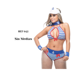 Traje Sensual y Erotico Naval