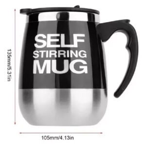 mug mezclador negro