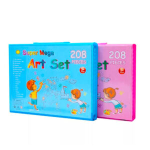 Set Kit Colores Juego Arte Dibujo 208 Pz