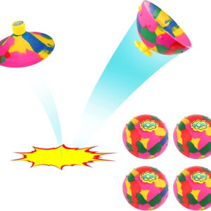 JUGUETE SALTARIN DE GOMA SPIN POP