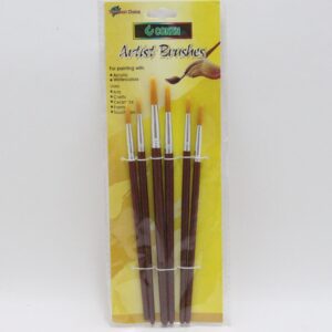 Set de pinceles x 6 unidades
