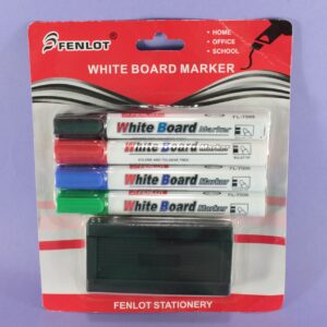 Set de marcadores x 4 unidades