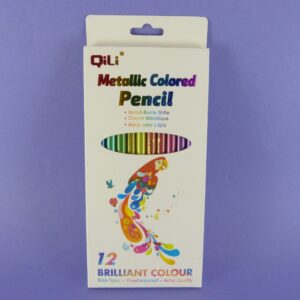 Colores Qili metalizados x 12