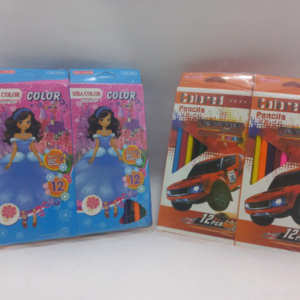 COLORES PENCIL X 12 PIEZAS CARATULA EST