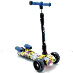Patineta tipo Monopatín con humo